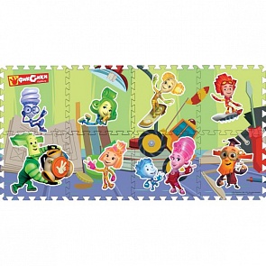 Коврик-пазл Фиксики (Играем вместе, fs-fixsim)